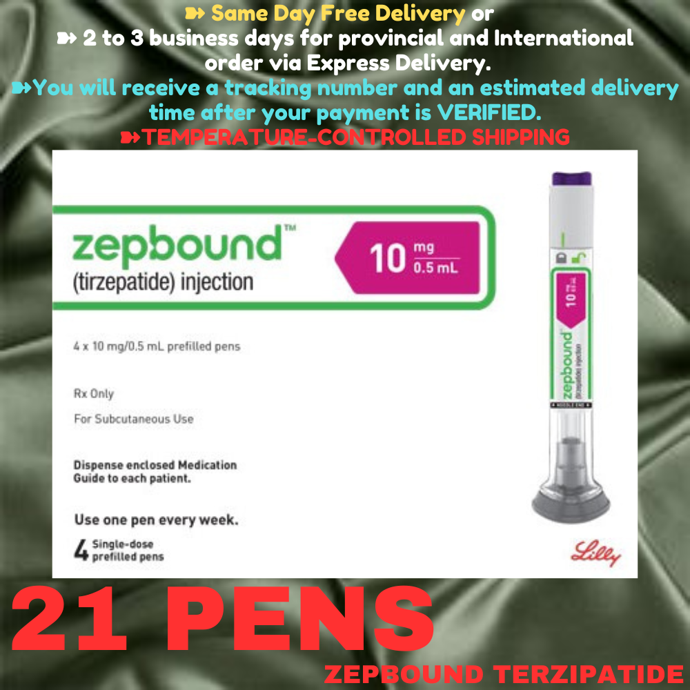 Zepbound Tirzepatide 15 mg Slimming Pens, From Package of 23 Pens, 2.5 mg, 5 mg, 7.5 mg, 10 mg, 12.5 mg, 15 mg, Ship from Philippines