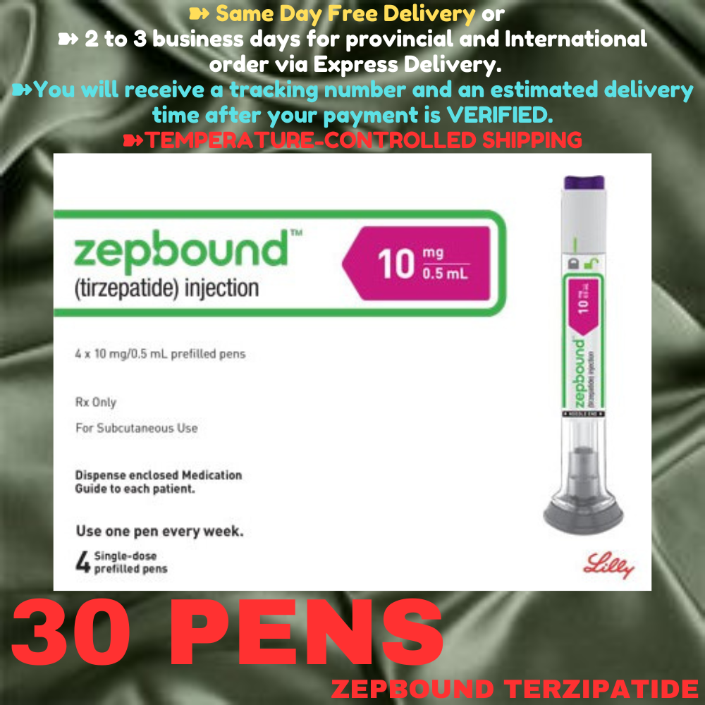 Zepbound Tirzepatide 5 mg Slimming Pens, From Package of 2 Pens, 2.5 mg, 5 mg, 7.5 mg, 10 mg, 12.5 mg, 15 mg, Ship from Philippines