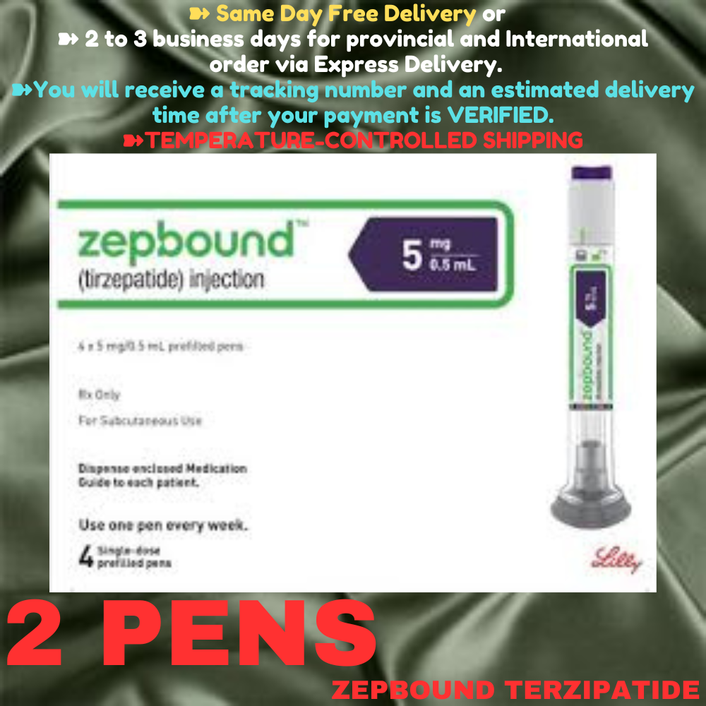 Zepbound Tirzepatide 10 mg Slimming Pens, From Package of 23 Pens, 2.5 mg, 5 mg, 7.5 mg, 10 mg, 12.5 mg, 15 mg, Ship from Philippines